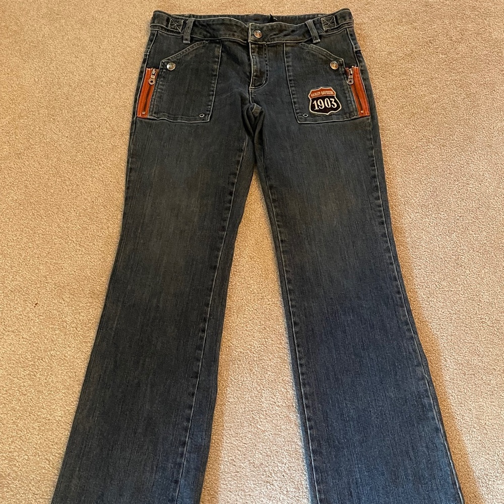 Harley-Davidson Women's Boot Cut Jeans - 10L